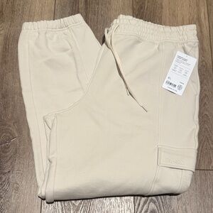 Athleta NWT Women’s XL Forever Fleece Cargo Jogger Sweatpants